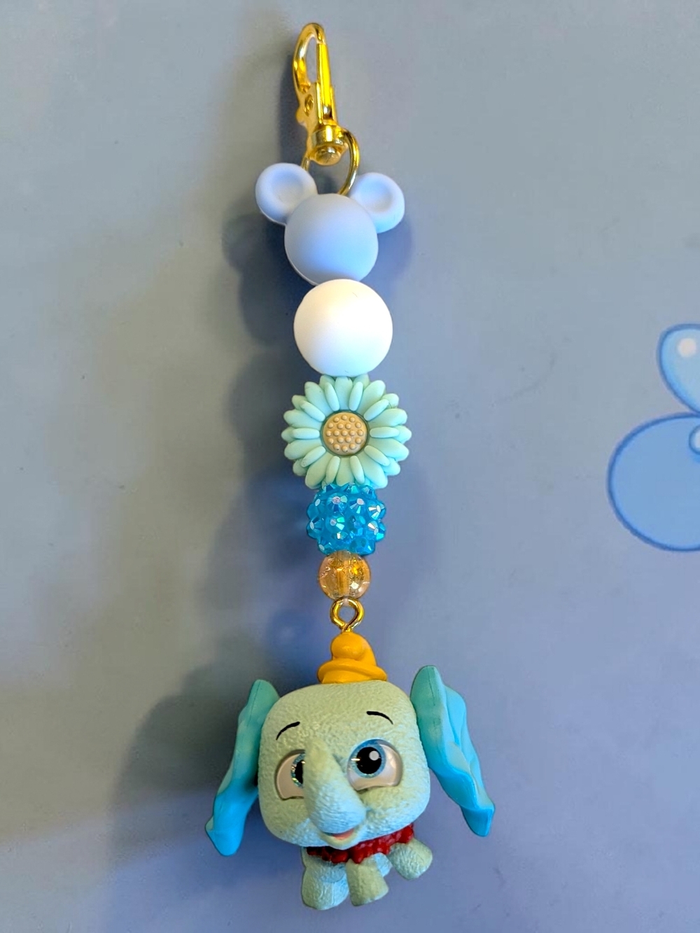 Handmade Dumbo Bag Charm/ Keychain